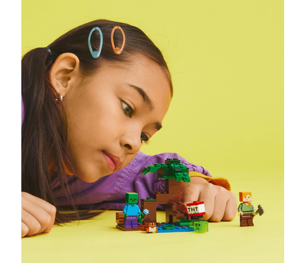 LEGO Minecraft 21240 Przygoda na mokradłach - 1090567 - zdjęcie 5